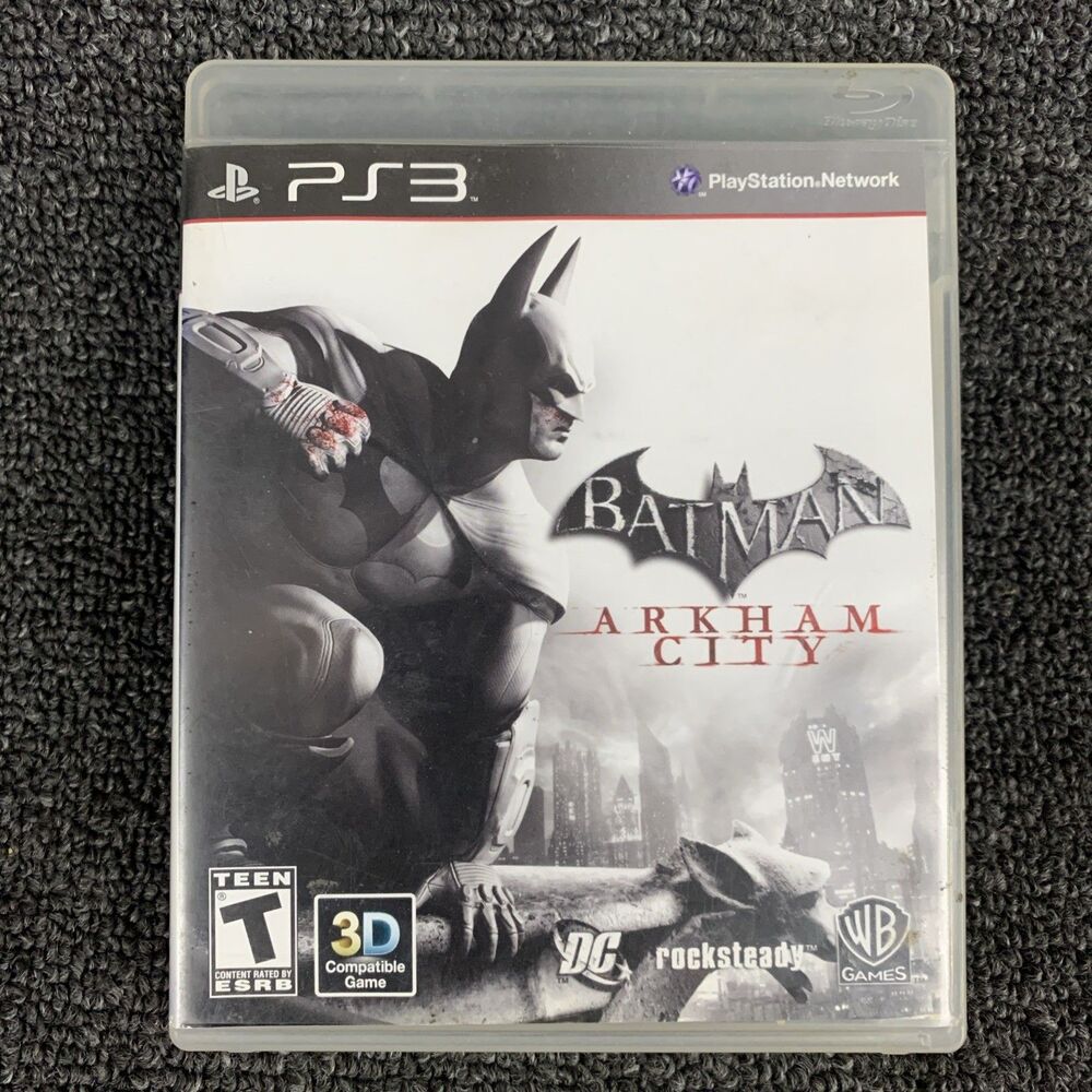 Batman: Arkham City - Sony PlayStation 3 PS3 - Complete w/ Manual - Tested